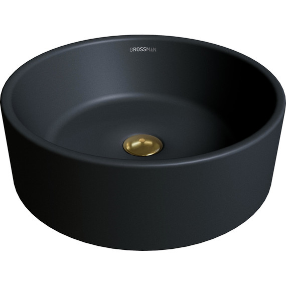 Раковина-чаша Grossman Color 41 см GR-3013BM, чёрный матовый фото 2