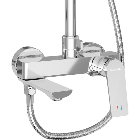 Душевая стойка Grossman Galaxy 500.K35.01.100, Цвет производителя: хром фото 7