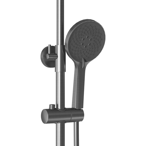 Душевая стойка Grossman Galaxy 500.K35.01.420, графит, Цвет производителя: графит фото 6