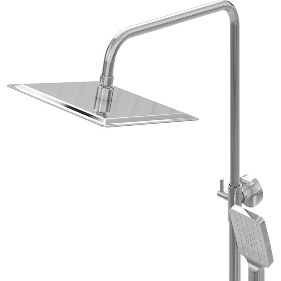 Душевая стойка Grossman Cosmo 500.K35.02.100, Цвет производителя: хром - 8 Душевая стойка Grossman Cosmo 500.K35.02.100, Цвет производителя: хром фото 8