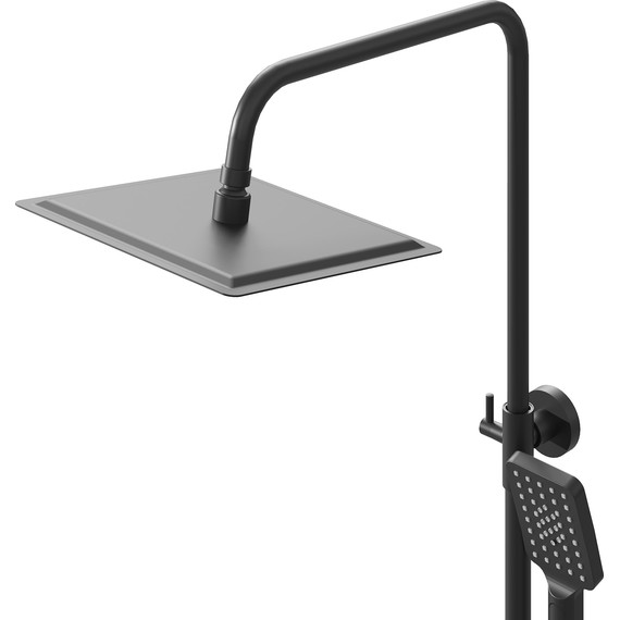 Душевая стойка Grossman Cosmo 500.K35.02.210, чёрный, Цвет производителя: чёрный - 8 Душевая стойка Grossman Cosmo 500.K35.02.210, чёрный, Цвет производителя: чёрный фото 8