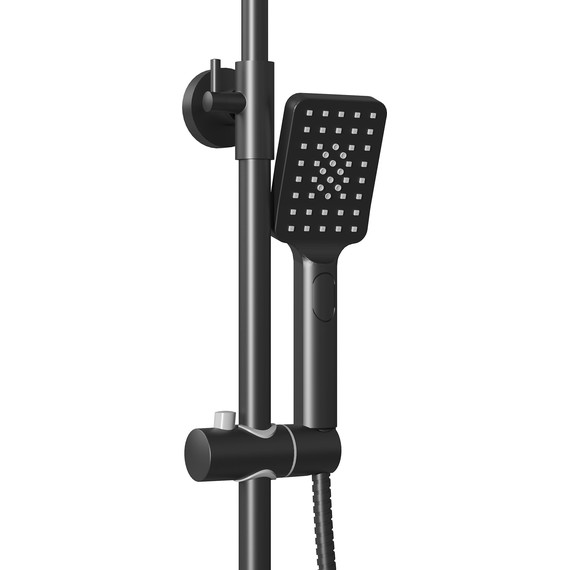 Душевая стойка Grossman Cosmo 500.K35.02.210, чёрный, Цвет производителя: чёрный - 6 Душевая стойка Grossman Cosmo 500.K35.02.210, чёрный, Цвет производителя: чёрный фото 6