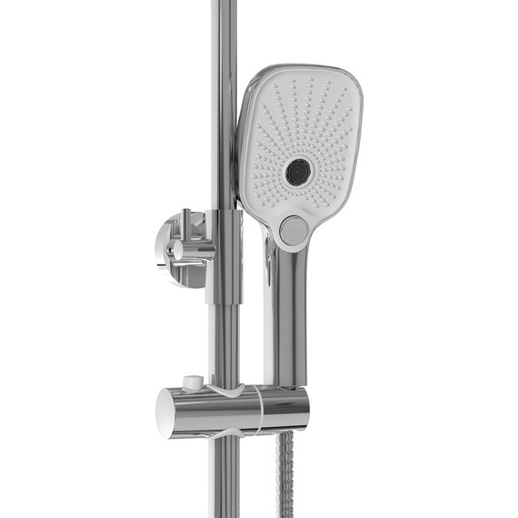 Душевая стойка Grossman Pragma 500.K35.03.100, Цвет производителя: хром - 6 Душевая стойка Grossman Pragma 500.K35.03.100, Цвет производителя: хром фото 6