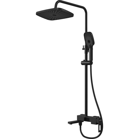 Душевая стойка Grossman Pragma 500.K35.03.210, чёрный, Цвет производителя: чёрный - 3 Душевая стойка Grossman Pragma 500.K35.03.210, чёрный, Цвет производителя: чёрный фото 3