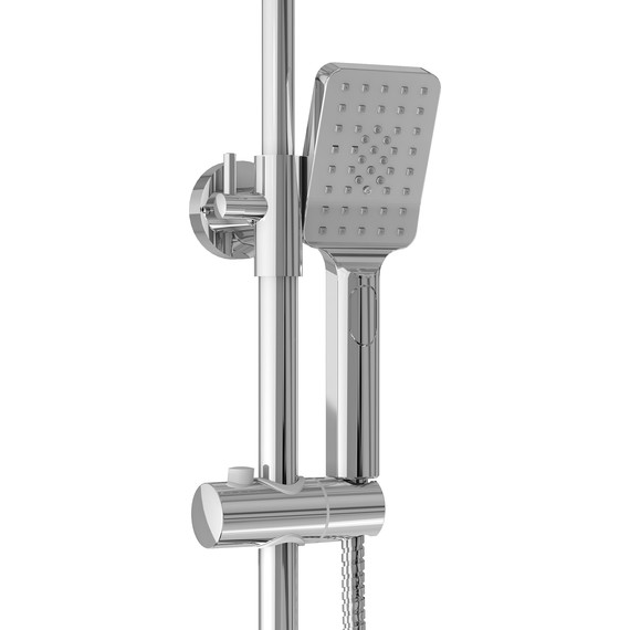 Душевая стойка Grossman Style 500.K35.05.100, Цвет производителя: хром - 6 Душевая стойка Grossman Style 500.K35.05.100, Цвет производителя: хром фото 6