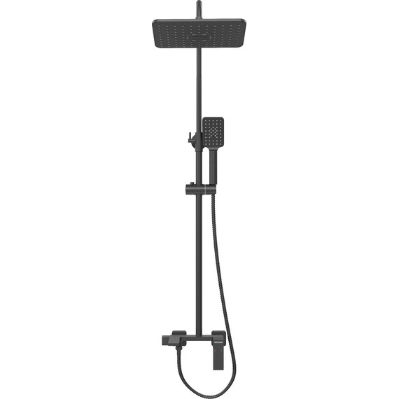 Душевая стойка Grossman Style 500.K35.05.210, чёрный, Цвет производителя: чёрный - 3 Душевая стойка Grossman Style 500.K35.05.210, чёрный, Цвет производителя: чёрный фото 3