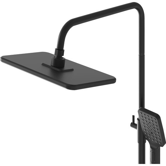 Душевая стойка Grossman Style 500.K35.05.210, чёрный, Цвет производителя: чёрный - 8 Душевая стойка Grossman Style 500.K35.05.210, чёрный, Цвет производителя: чёрный фото 8