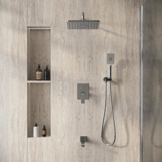 Душевая система для ванны Grossman Classic 501.K35.04.100, Цвет производителя: хром - 4 Душевая система для ванны Grossman Classic 501.K35.04.100, Цвет производителя: хром фото 4