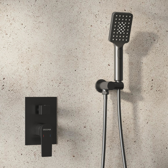 Душевая система для ванны Grossman Classic 501.K35.04.420, графит, Цвет производителя: графит - 5 Душевая система для ванны Grossman Classic 501.K35.04.420, графит, Цвет производителя: графит фото 5
