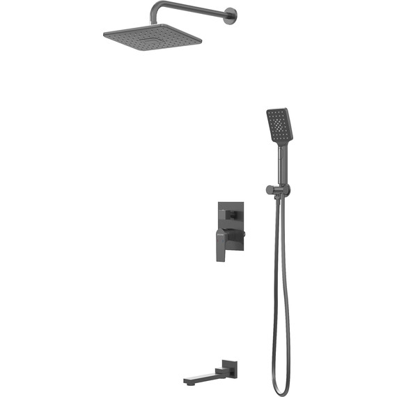 Душевая система для ванны Grossman Classic 501.K35.04.420, графит, Цвет производителя: графит - 2 Душевая система для ванны Grossman Classic 501.K35.04.420, графит, Цвет производителя: графит фото 2