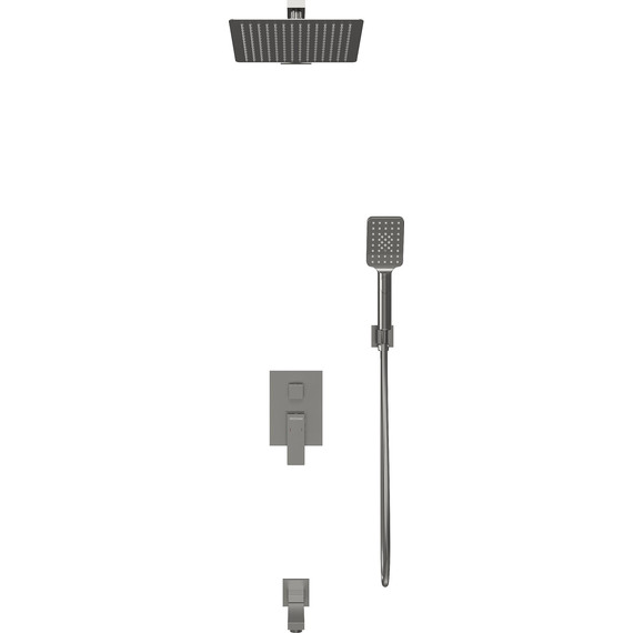 Душевая система для ванны Grossman Style 501.K35.05.420, графит, Цвет производителя: графит - 3 Душевая система для ванны Grossman Style 501.K35.05.420, графит, Цвет производителя: графит фото 3