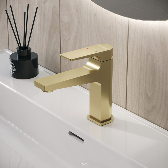 Смеситель для раковины Grossman Classic 510.K35.04.320, золото, Цвет производителя: золото фото 