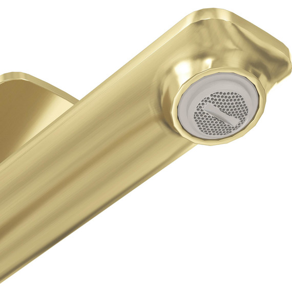 Смеситель для раковины высокий Grossman Advans 520.K35.09.320, золото, Цвет производителя: золото фото 4