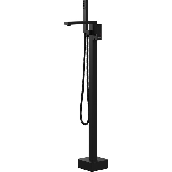 Смеситель для ванны напольный Grossman Falcon 530.K35.08.210, чёрный, Цвет производителя: чёрный фото 2