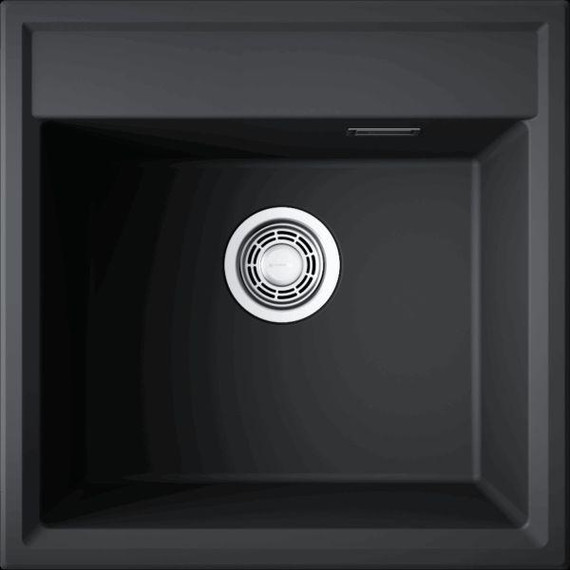 Кухонная мойка Omoikiri Daisen 51 BL 4997303, чёрный, Цвет производителя: чёрный - 2 Кухонная мойка Omoikiri Daisen 51 BL 4997303, чёрный, Цвет производителя: чёрный фото 2