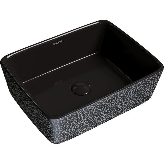 Раковина-чаша Grossman Color 48 см GR-3016BBL, чёрный фото 2