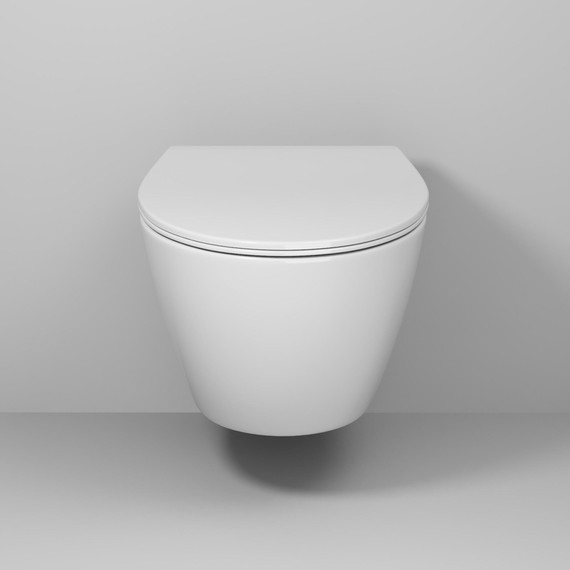 Унитаз подвесной безободковый Grossman GR-4405SQ с крышкой микролифт (Система смыва торнадо) фото 7