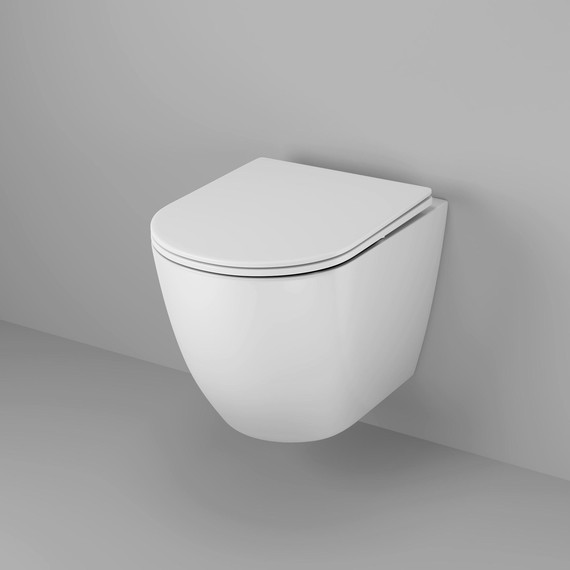 Унитаз подвесной Grossman Thin Rim GR-5601S с крышкой микролифт фото 9