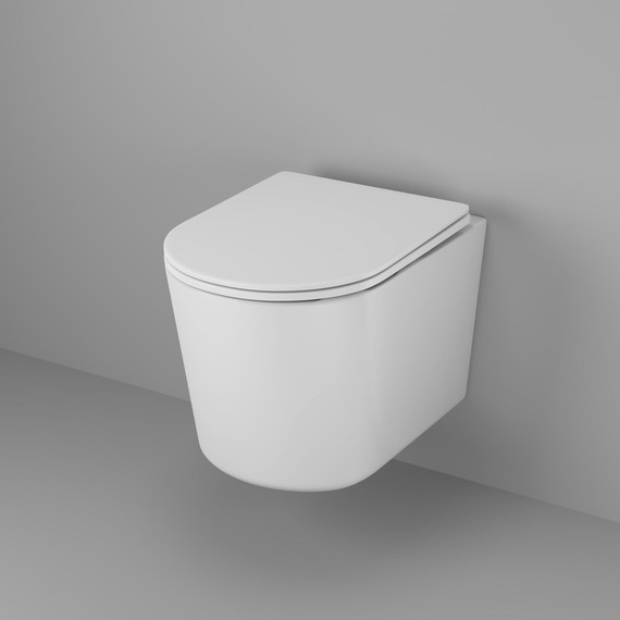 Унитаз подвесной Grossman Thin Rim GR-5602S с крышкой микролифт фото 10