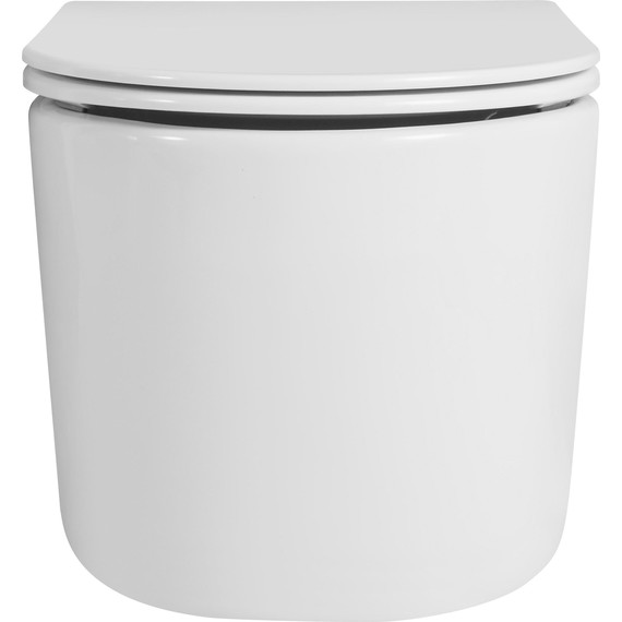 Унитаз подвесной Grossman Thin Rim GR-5602S с крышкой микролифт фото 6