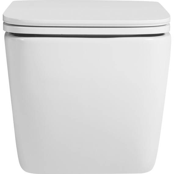 Унитаз подвесной Grossman Thin Rim GR-5603S с крышкой микролифт фото 4