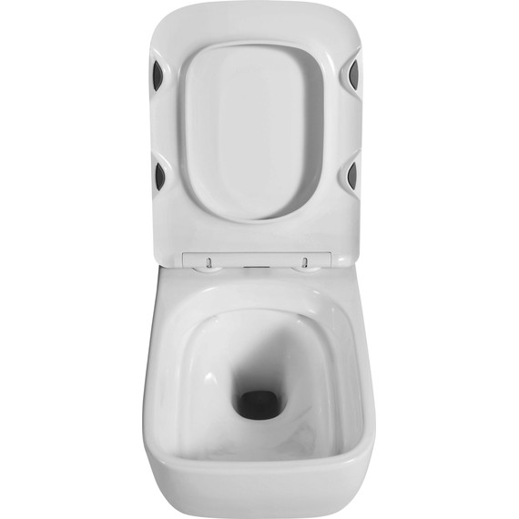 Унитаз подвесной Grossman Thin Rim GR-5603S с крышкой микролифт фото 6