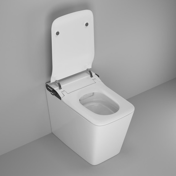 Унитаз приставной с импульсным смывом Grossman Smart GR-PR-5701 с крышкой микролифт фото 14