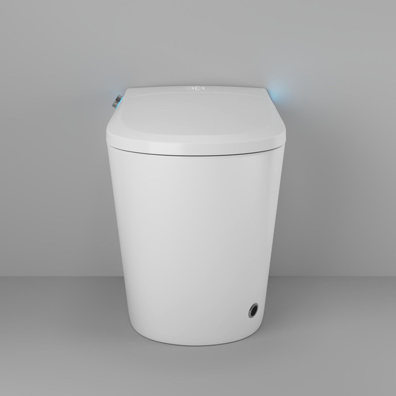 Унитаз приставной с импульсным смывом Grossman Smart GR-PR-5702 с крышкой микролифт фото 14