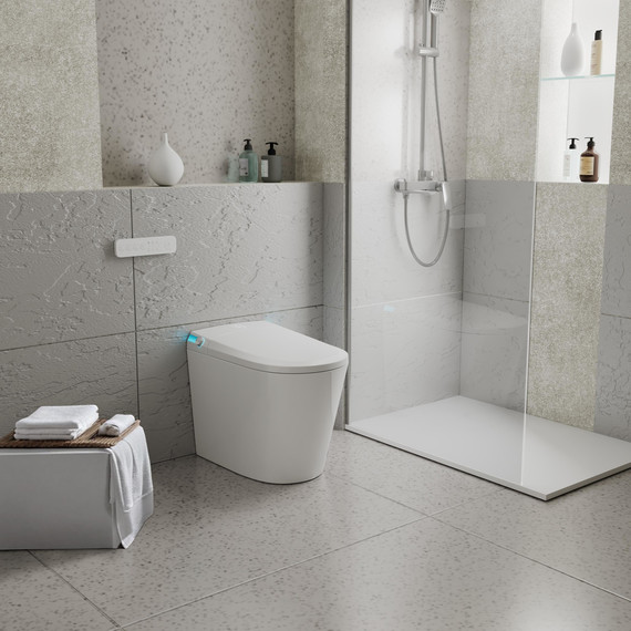 Унитаз приставной с импульсным смывом Grossman Smart GR-PR-5702 с крышкой микролифт фото 19