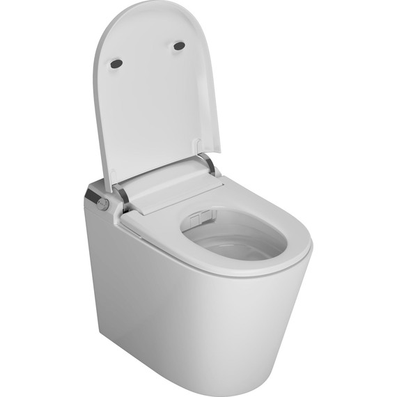 Унитаз приставной с импульсным смывом Grossman Smart GR-PR-5702 с крышкой микролифт фото 8