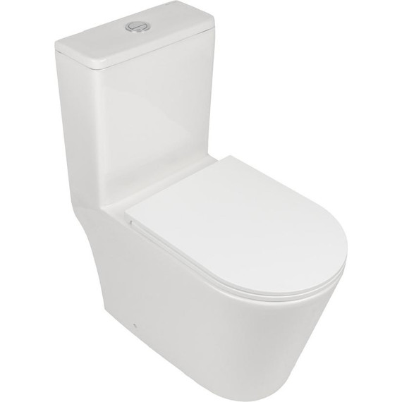 Унитаз-моноблок AN Main с крышкой микролифт (система смыва Торнадо) фото 2