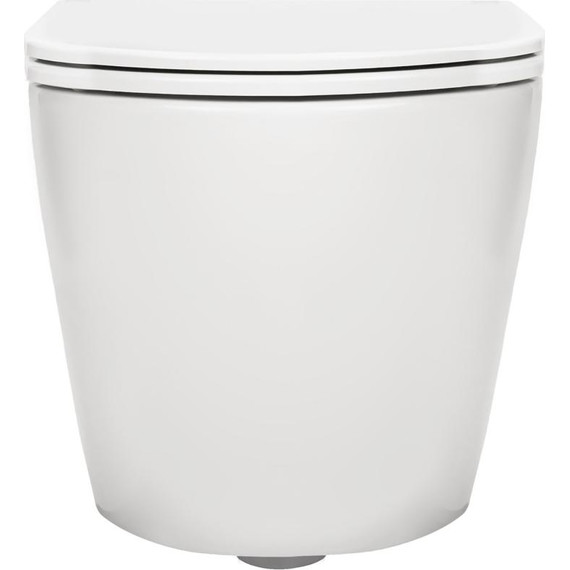 Унитаз подвесной безободковый AN Sky с крышкой микролифт фото 3