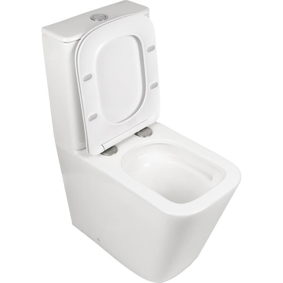 Унитаз-компакт безободковый AN Etta с крышкой микролифт (система смыва Торнадо) - 8 Унитаз-компакт безободковый AN Etta с крышкой микролифт (система смыва Торнадо) фото 8