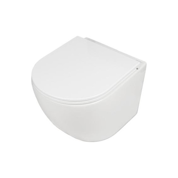 Инсталляция с подвесным безободковым унитазом AN Sky сиденье микролифт, крепление (система смыва Торнадо) фото 14