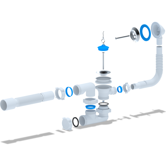 Сифон для ванны Ани Пласт E255 фото 2