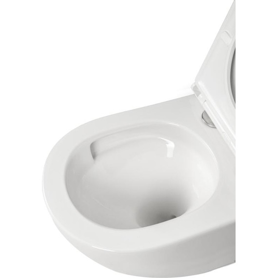 Инсталляция с подвесным безободковым унитазом AN Sky сиденье микролифт, крепление (система смыва Торнадо) фото 8