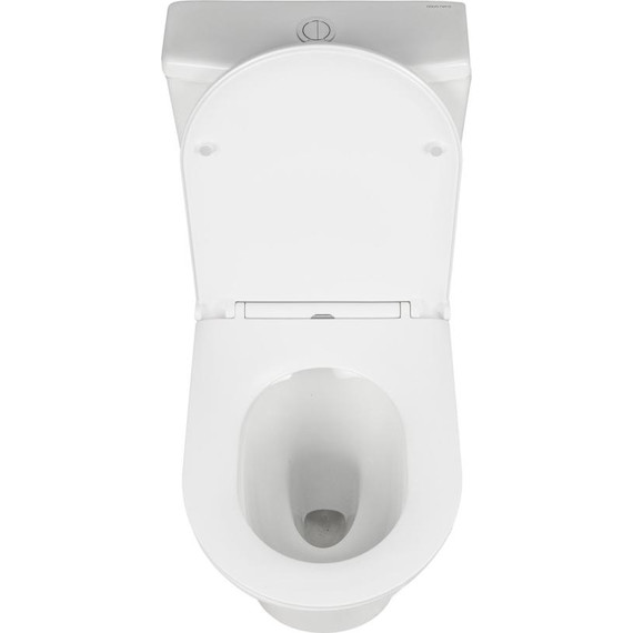 Унитаз-компакт безободковый AN Star с крышкой микролифт фото 12