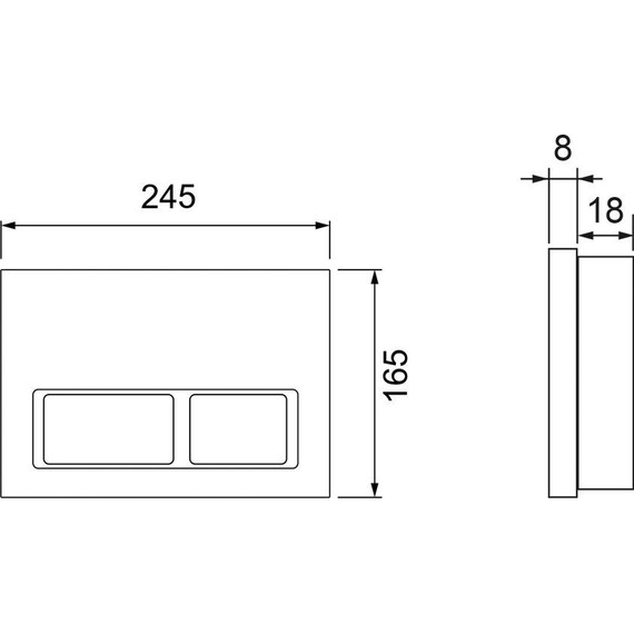 Инсталляция для подвесного унитаза TECEspring S401201 (кнопка хром глянцевый) - 6 Инсталляция для подвесного унитаза TECEspring S401201 (кнопка хром глянцевый) фото 6