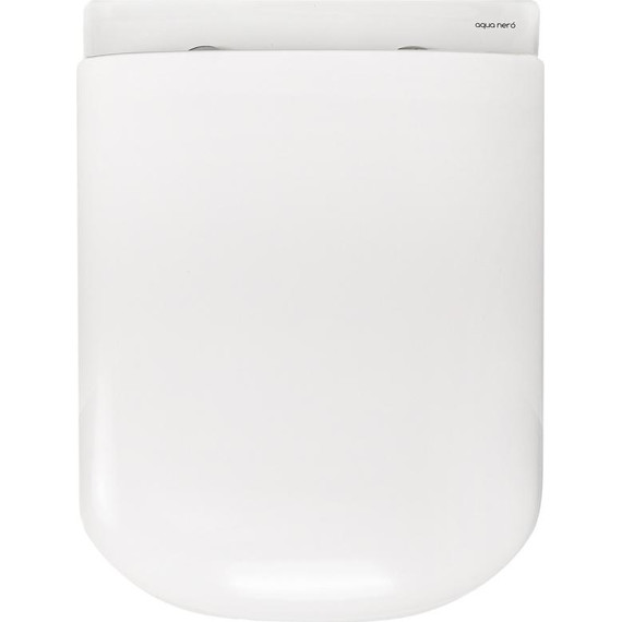 Унитаз подвесной безободковый AN Solana с крышкой микролифт (система смыва Торнадо) фото 9