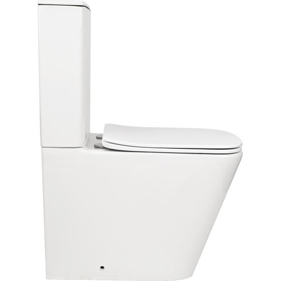 Унитаз-компакт безободковый AN Etta с крышкой микролифт (система смыва Торнадо) - 7 Унитаз-компакт безободковый AN Etta с крышкой микролифт (система смыва Торнадо) фото 7