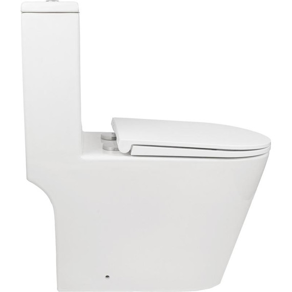 Унитаз-моноблок AN Rain с крышкой микролифт (система смыва Торнадо) фото 17