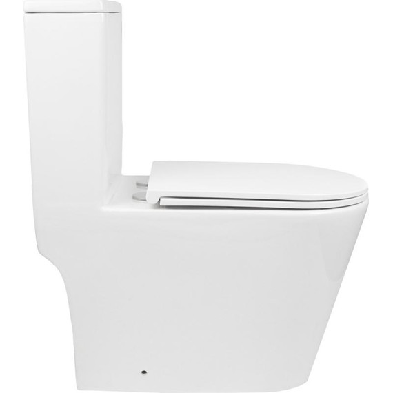 Унитаз-моноблок AN Main с крышкой микролифт (система смыва Торнадо) фото 5