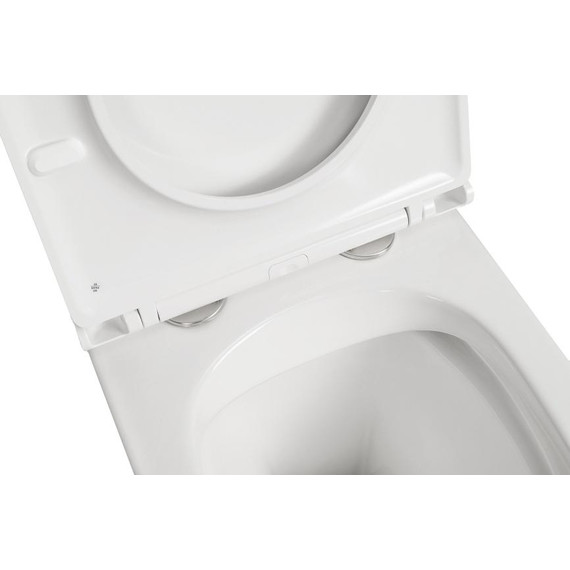 Унитаз подвесной безободковый AN Sky с крышкой микролифт фото 13