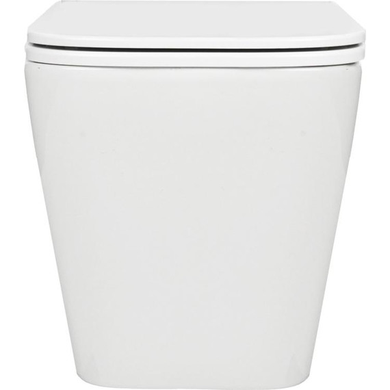 Унитаз подвесной безободковый AN Bitt с крышкой микролифт (система смыва Торнадо) фото 4