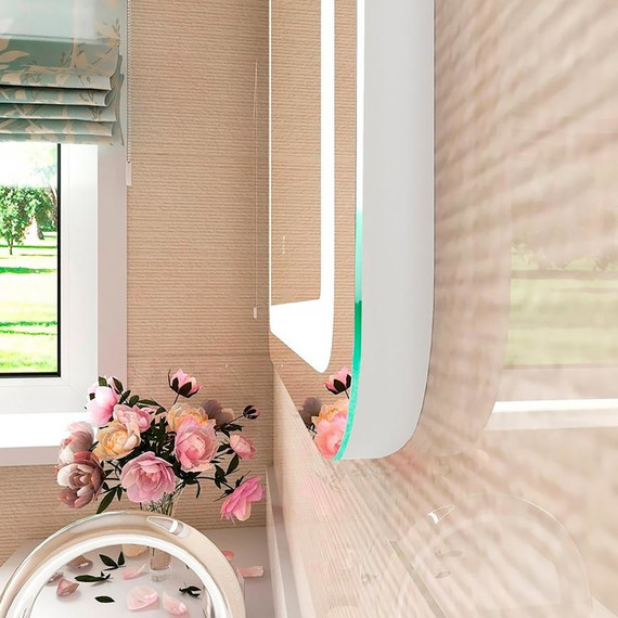 Зеркало для ванной комнаты AN Мамбо 55 см фото 6