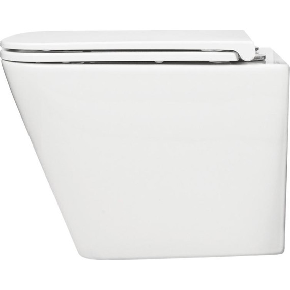 Унитаз подвесной безободковый AN Bitt с крышкой микролифт (система смыва Торнадо) фото 16