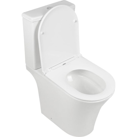 Унитаз-компакт безободковый AN Star с крышкой микролифт фото 14