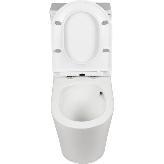 Унитаз-моноблок AN Rain с крышкой микролифт (система смыва Торнадо) фото 7