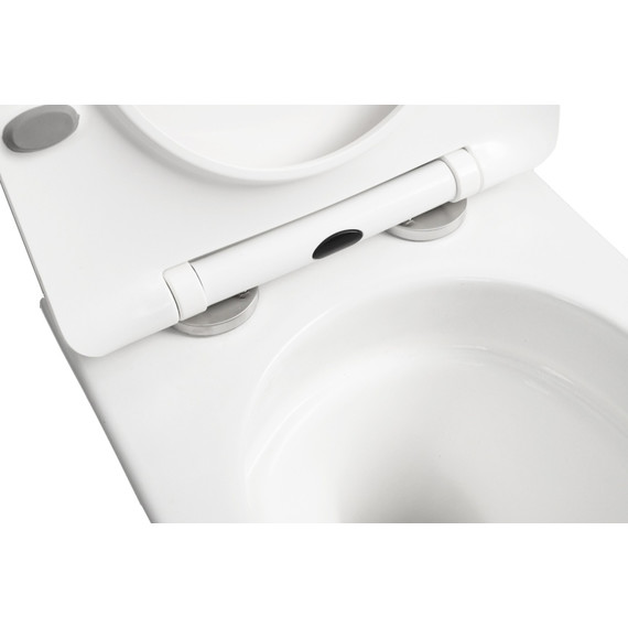 Инсталляция с подвесным безободковым унитазом AN Atria сиденье микролифт, крепление (система смыва Торнадо) фото 11