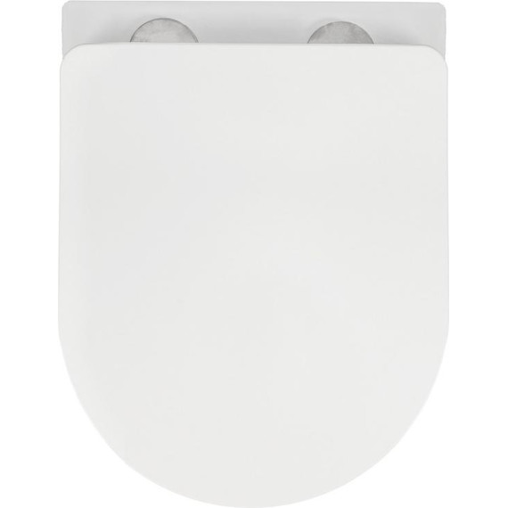 Унитаз подвесной безободковый AN Atria с крышкой микролифт (система смыва Торнадо) фото 5